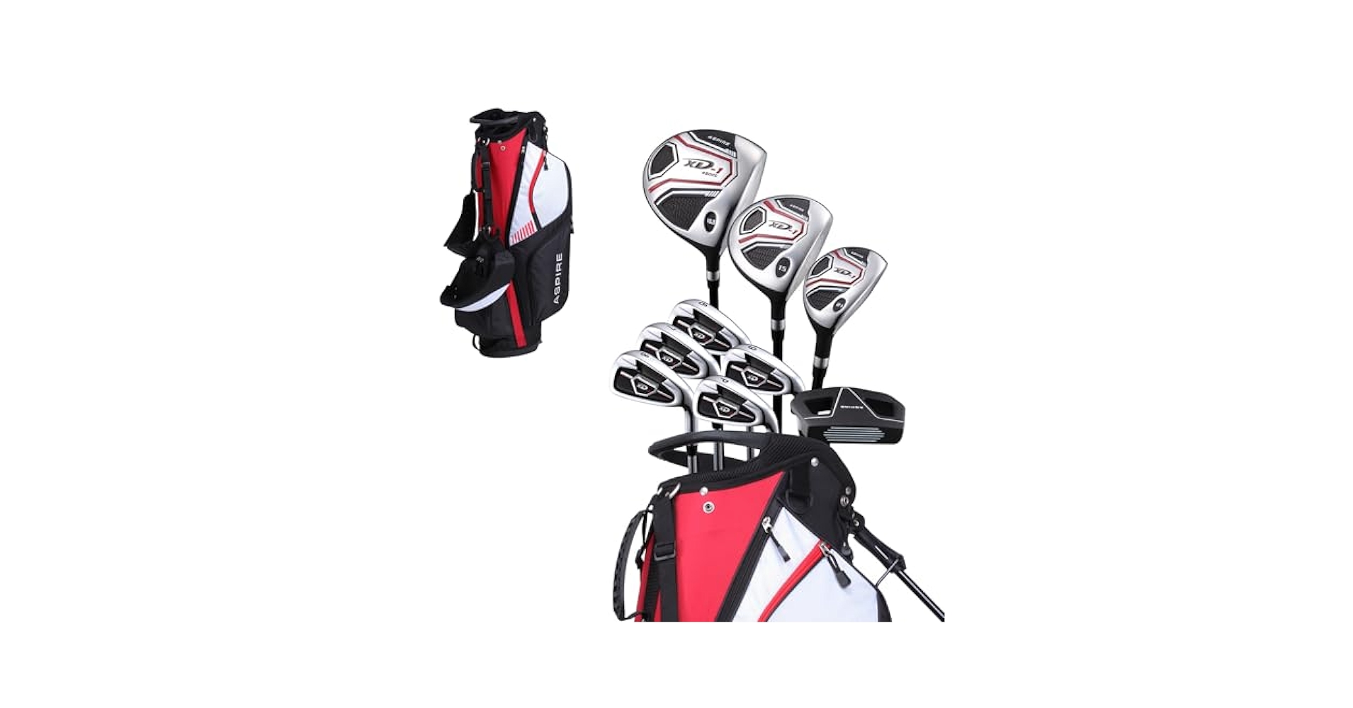Amazon.com : Aspire XD1 Men's 14-Piece Golf Set – 460cc